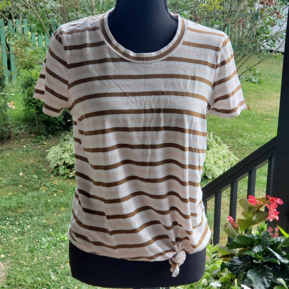 5/$25 Madewell Striped T-Shirt - Picture 1 of 3
